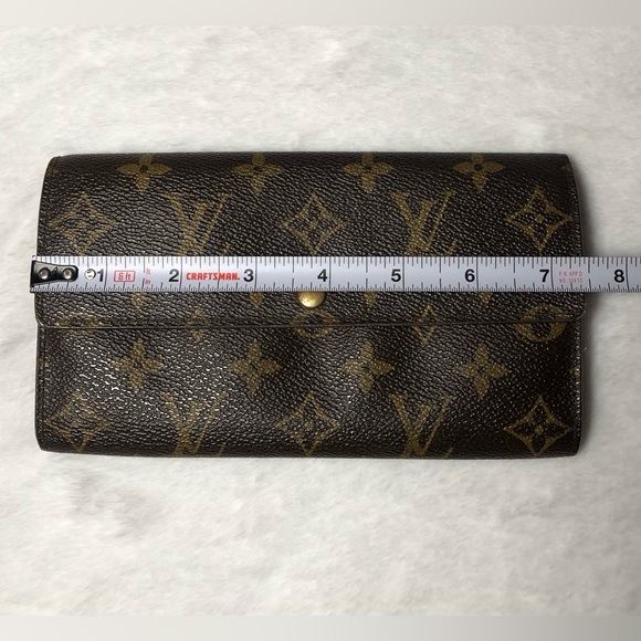 Louis Vuitton Authentic Vintage Monogram Canvas Sarah Wallet;Date Code:(… - Picture 7 of 17
